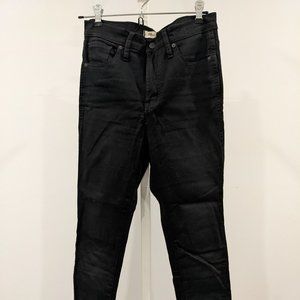 Madewell 10" High-Rise Skinny | Black | Size 28